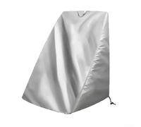 Yelvera Cubierta de carrete de manguera de jardín de tela Oxford 210D con cuerda de tracción inferior segura para protección contra el viento y resistencia a la intemperie (plata 210D)