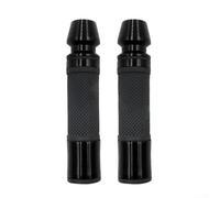 Yelvera Cubierta del acelerador del manillar para motocicleta Cuerpo ABS procesado CNC con goma antideslizante para conductor mejorado (negro)