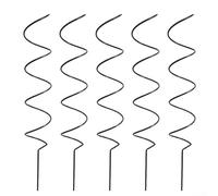 Yelvera Estacas espirales de tomate para plantas trepadoras, sistema de apoyo confiable, fácil instalación para jardinería eficaz en espacios pequeños (B)