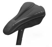 Yelvera Funda de asiento de silicona protegida de poliuretano para ciclismo con canales de flujo de aire y sistema de correa ajustable para ajuste (E)