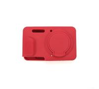 Yelvera Funda de silicona de perfil bajo compatible con KODAK PIXPRO FZ55 para un volumen mínimo y un control maximizado (rojo rosa)