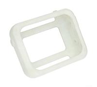 Yelvera Funda de silicona resistente a los golpes diseñada específicamente para computadora de buceo Peregrine TX para soportar un uso submarino seguro y seguro (blanco)