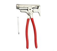 Yelvera Herramienta de martillo combinado que incluye alicates de llave de tubo, destornillador y grapadora de clavos de acero para montaje de carpintería y uso en taller