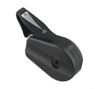 Yelvera Interruptor de mango del acelerador para cortadoras de césped compatible con especificaciones estándar de terminación de cable del acelerador (negro)