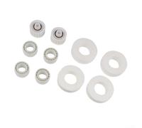 Yelvera Kit de rueda de escalada y rueda guía de repuesto para limpiadores robóticos de piscina Dolphin - 6101611-R4 anillos de escalada, ruedas guía 3884997-R6 (2 poleas cada una), para CC Plus DX6