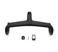 Yelvera Manillar integrado de fibra de carbono para bicicletas de carretera, material T800, peso de 350 g, 28 6 mm de diámetro, múltiples longitudes (100 x 380 mm)