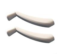 Yelvera Manivela plegable para ventana, ahorro de espacio, repuesto fácil de instalar, aleación blanca, 1 pieza o 2 piezas, ergonómico para caravana, apartamento, patio, se adapta a Milgard y más (2