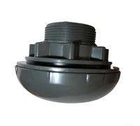 Yelvera P6H1317 Cartucho de filtro de piscina para Hnemix para INTEX Eficiente Eliminación de escombros Acero inoxidable 10x7.5cm Doble puerto Instalación sin herramientas Gris para piscinas sobre el