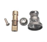 Yelvera Para DAIWA Spinnings Carrete Rocker Arm Handle Metal Interfaz 8 * 5 Modificación Parte (gris)