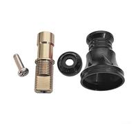 Yelvera PARA DAIWA Spinnings Carrete Rocker Arm Handle Metal Interfaz 8 * 5 Modificación Parte (negro)