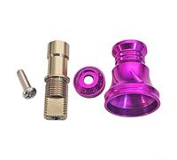 Yelvera Para DAIWA Spinnings Carrete Rocker Arm Handle Metal Interfaz 8 * 5 Modificación Parte (púrpura)