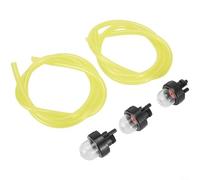Yelvera Para kit de línea de combustible de bombilla de imprimación para motosierras 188 512 101183 se adapta a motosierras 235 236 240 325 340 455 WT23A WYJ33 WYJ45 3350 CS4018 HBC38 HTC12