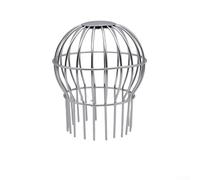 Yelvera Protector de drenaje en forma de bola de acero inoxidable para tuberías de drenaje de techo para soportar un paso eficiente de agua y una formación mínima de obstrucciones (tubo 110)