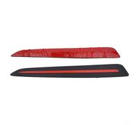 Yelvera Protector de parachoques de coche para esquinas de parachoques delantero y trasero, pegatina de goma antiarañazos para protección de vehículos TPE PP
