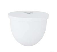 Yelvera Revestimiento de silicona resistente para mezcladores de pie de 6 cuartos que funciona bien en temperaturas extremas desde el congelador hasta el horno (blanco)