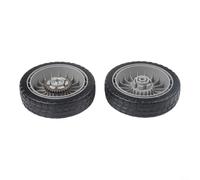 Yelvera Ruedas para cortacésped compatibles con Tractores de césped Honda HRR216 HRS216 HRT216 y se Adapta a 42661 VE2 800 42672 VE2 800 Piezas de transmisión (2 Piezas Delanteras y traseras)