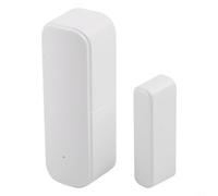 Yelvera Sensor de puerta y ventana Zigbee compatible con Alexa, accesorio de sistema de alarma inteligente inalámbrico ABS para seguridad del hogar, control remoto, desarme de brazo con un solo toque