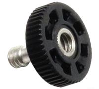 Yelvera Soporte de tornillo de plástico para cámaras de buceo con tamaño estándar de rosca de 1/4 pulgadas y longitud de eje de 10 mm para un uso bajo el agua confiable