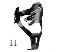 Yelvera Soporte para botella de agua de ciclismo fabricado con aleación de aluminio de alta resistencia para entrenamiento diario y viajes largos (negro)
