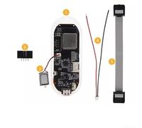 Yelvera T-Embed para ESP32 S3 placa de desarrollo de microcontrolador con 1.9 pulgadas IPS LCD 320x170 Soporte de micrófono Codificador giratorio y efectos RGB (E)