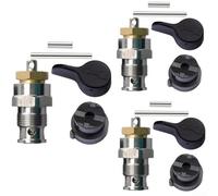 Yelvera Válvula de alivio de presión de retorno de acero inoxidable 3 piezas para 395 490 495 y otros modelos de pulverizador de pintura sin aire