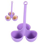 Yema de huevo Cocinero - Cocido Rack - Huevos Cocinando Forma | Divertido Utensilios De Cocina Para Huevos Duros , Vasos De Vapor Reutilizables Eggy Cazadores furtivos Bastidores Pueden Cada