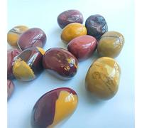 Yema de huevo de piedra natural para hacer joyas, pulsera, espécimen de bricolaje, piedras naturales y minerales, 50 g, 15-20 mm