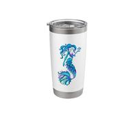 Yemaya Orishas Goddess Ifa Yoruba Religion Gift Water Deity Vaso térmico de acero inoxidable de doble pared