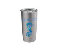 Yemaya Orishas Goddess Ifa Yoruba Religion Water Deity Vaso térmico de acero inoxidable de doble pared