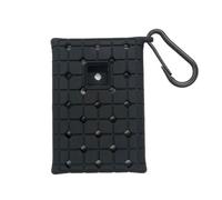YEMVAR Funda de Silicona Compatible con Samsung T7 Portable SSD,Estuche, Funda Disco Duro Externo,Protege el Disco Duro, Protector para Disco Duro SSD Negro