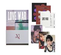YENA - 1st Single Album [Love War] (POCA ALBUM) Photostand Package + Sleeve + QR Card + Photocard + Sticker + Digital Contents + User Guide + 2 Extra Photocards