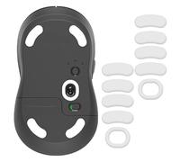 Yenblow Paquete de 2 patines de ratón inalámbricos M750/M650 de tamaño pequeño/mediano, resistentes al desgaste, almohadillas de cristal para ratones compatibles con Logitech Mouse calcomanías