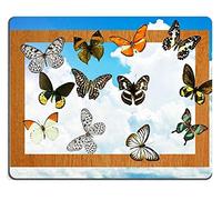YENDOSTEEN 17P02569 Creatividad Mouse Pad de ratón Mouse Pad de ratón para Juegos Una Mariposa es principalmente un Insecto Volador de día del Orden Lepidópteros