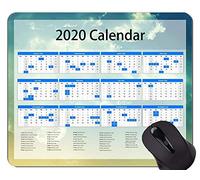 YENDOSTEEN 2020 Calendar Gaming Mouse Pad, Beautiful Sky Themed Mouse Pads