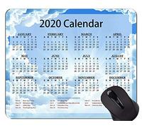 YENDOSTEEN 2020 Calendar Golden Premium Gaming Mouse Pad Custom, Beautiful Sky Themed Mouse Pads