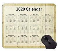 YENDOSTEEN 2020 Calendar Golden Premium Gaming Mouse Pad Custom, Dead Bark Background Alfombrillas de ratón