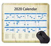 YENDOSTEEN 2020 Galaxy Calendar Gaming Mouse Pad, Dead Bark Background Alfombrillas De Raton