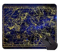 YENDOSTEEN Alfombrilla Antideslizante, constelación Perseo Andromeda Zodiaco Temas de Goma Alfombrilla de ratón