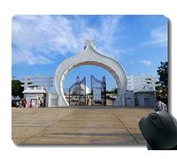 YENDOSTEEN Alfombrilla Antideslizante, Trabaja Duro, no Olvides tu corazón, Alfombrillas de ratón Buda Vihar