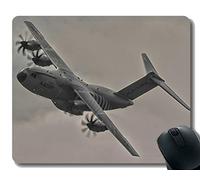 YENDOSTEEN Alfombrilla de ratón con Borde Cosido, Alfombrilla para ratón Airbus A400M Militar, Base de Goma Antideslizante