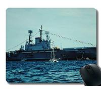 YENDOSTEEN Alfombrilla de ratón con Borde Cosido, HMS Ark Royal (R09), Alfombrilla para ratón Militar, Base de Goma Antideslizante, Alfombrilla para ratón