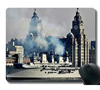 YENDOSTEEN Alfombrilla de ratón con Borde Cosido, HMS Militar ilustre (R06) Alfombrilla de ratón, Base de Goma Antideslizante Mousepad