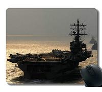 YENDOSTEEN Alfombrilla de ratón con Borde Cosido, portaaviones USS Ronald Reagan Antideslizante de Goma Mousepad