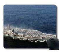 YENDOSTEEN Alfombrilla de ratón con Borde Cosido, USS Ronald Reagan (CVN 76) Alfombra de Goma Antideslizante Mousepad