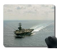 YENDOSTEEN Alfombrilla de ratón con Borde Cosido, USS Ronald Reagan (CVN 76) Alfombrilla de ratón Antideslizante para Juegos de Caucho