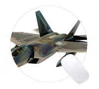YENDOSTEEN Alfombrilla de ratón Gaming, Base de Goma Antideslizante Raptor F 22 Jet Fighter