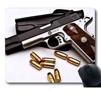YENDOSTEEN Alfombrilla de ratón Grande para Juegos, Pistola nerf, Pistola más Reciente, Alfombrilla de ratón con Bordes cosidos