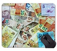 YENDOSTEEN Alfombrilla de ratón Original Personalizada, papeleta de dólar Alfombrilla de ratón Antideslizante de Base de Goma