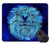 YENDOSTEEN Alfombrilla de ratón Original Personalizada, Zodiac Lion Constellation Design Astrology Themes of Personalized Rectangle Gaming Mouse Pads