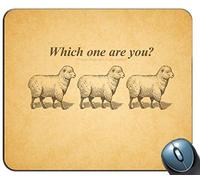 YENDOSTEEN Alfombrilla de ráton para Juego de Costura de precisión, Que es Usted patrón Rectángulo Personalizado Alfombrilla de ráton de Goma Antideslizante Alfombrillas para ratón de Juego